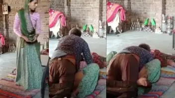 Old Sarpanch screwing Bihari village wife when husband away