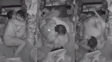 Textile shop owner secretly fucking beautiful salesgirl at night