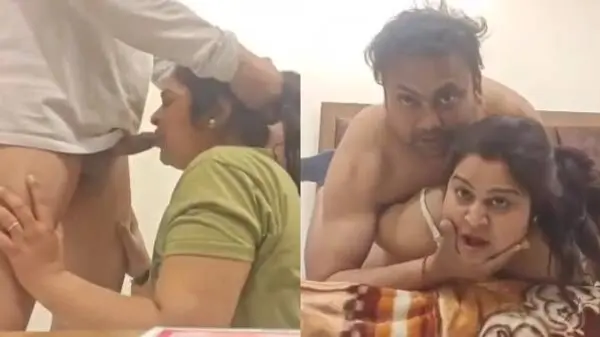 Horny boss cumming in chubby secretary’s mouth and fucking