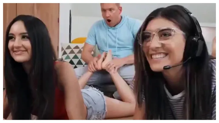 Arousing girlfriend’s hot friend during gaming leads to fucking her