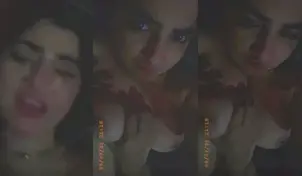 Beautiful Pakistani influencer Kainat’s boobs-sucking viral clip