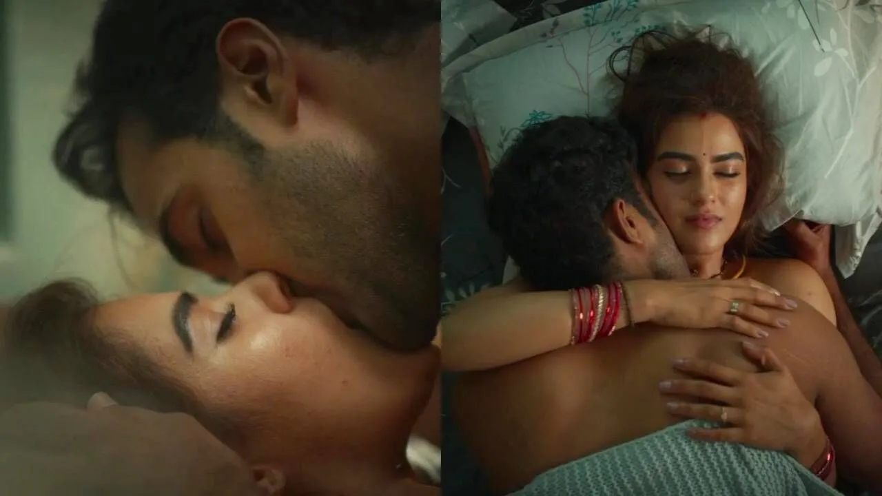 Hot Mumbai actress Kavya Thapar nude back and sex scene