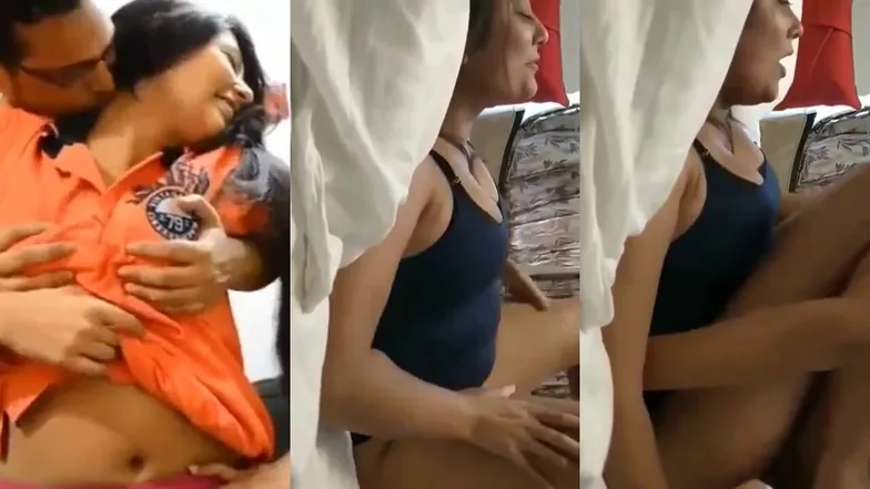 Newly married Punjabi couple hot honeymoon sex in Airbnb