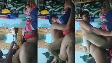 Bangladeshi husband fucking chubby wife to stay warm in winter