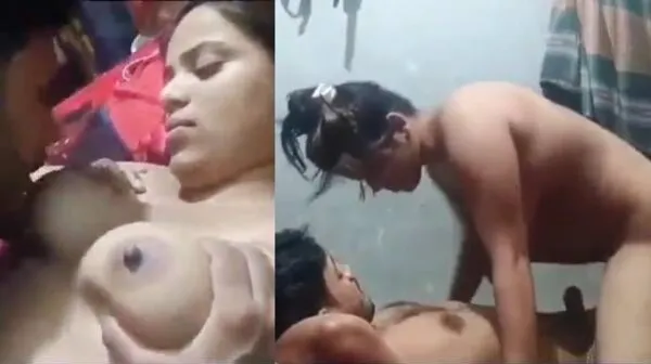 Newly married desi village wife foreplay and cock-riding video