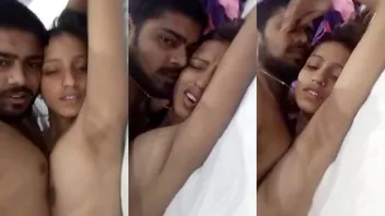 Desi college girl painful fucking in hotel room by lover mms