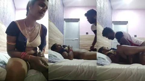 Cheating desi wife painful sex with husband’s friend in Oyo