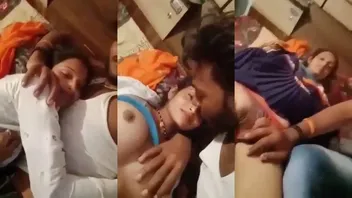 Rajasthani wife’s big boobs & pussy recorded on cam by husband