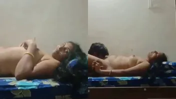 Desi Indian bhabhi’s mast pussy licking and fucking by devar